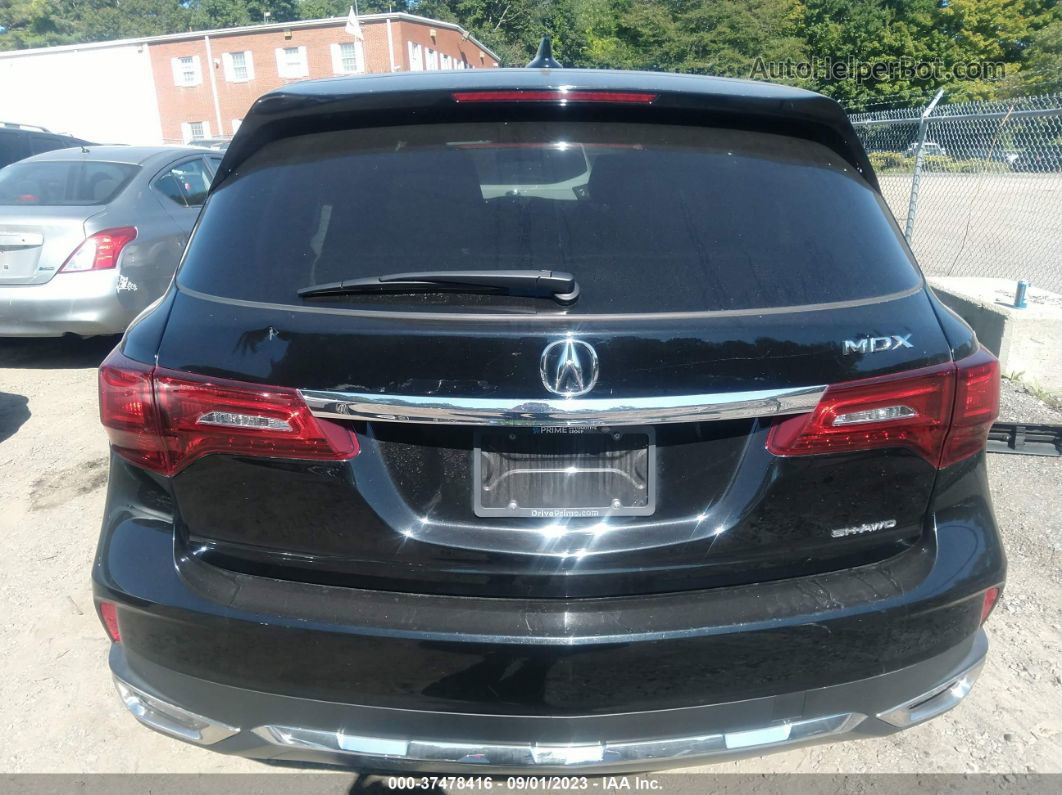 2020 Acura Mdx Standard Black vin: 5J8YD4H36LL052878