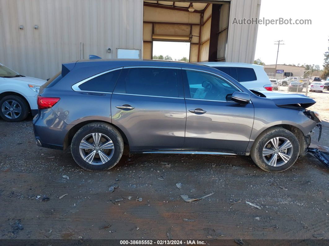 2020 Acura Mdx Standard Gray vin: 5J8YD4H37LL026175