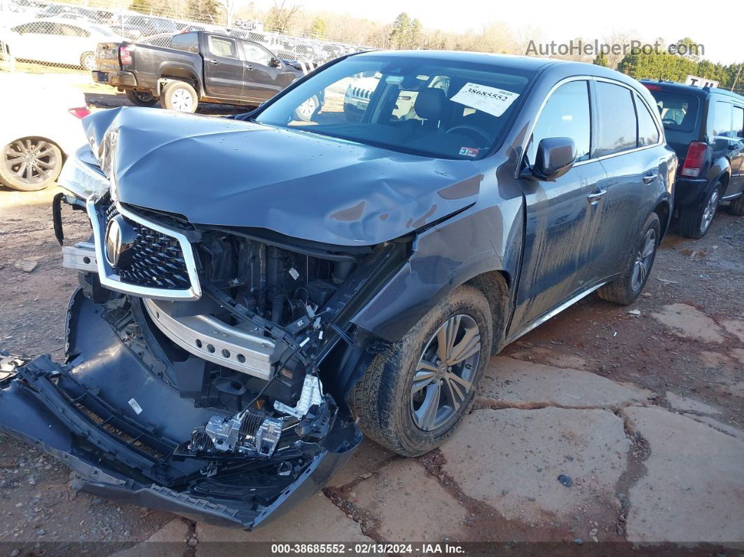 2020 Acura Mdx Standard Gray vin: 5J8YD4H37LL026175