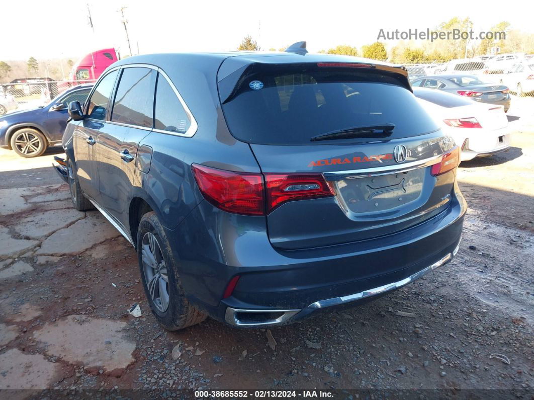 2020 Acura Mdx Standard Gray vin: 5J8YD4H37LL026175