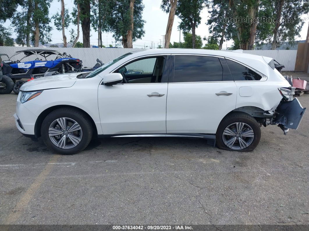 2020 Acura Mdx   White vin: 5J8YD4H37LL049780