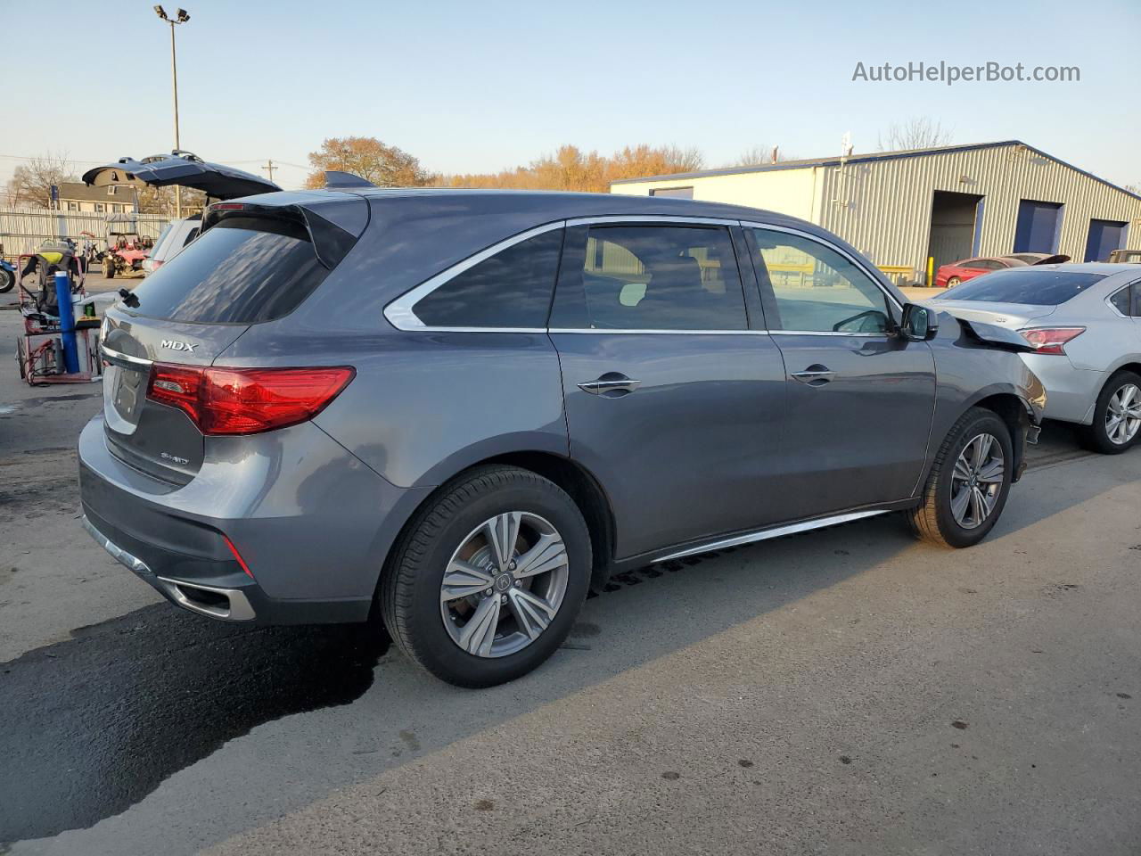 2020 Acura Mdx  Серый vin: 5J8YD4H37LL050816