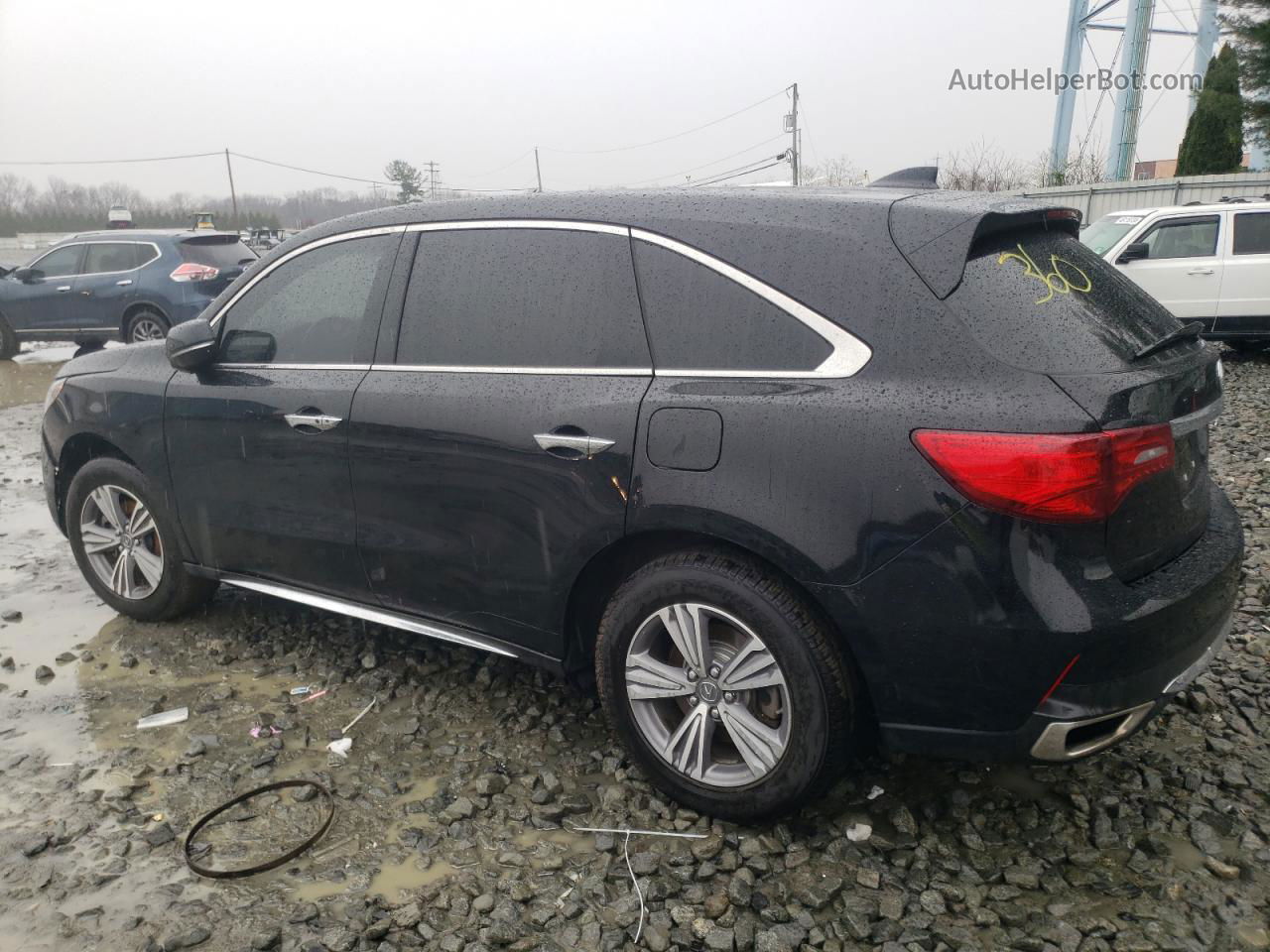 2020 Acura Mdx  Black vin: 5J8YD4H38LL034673