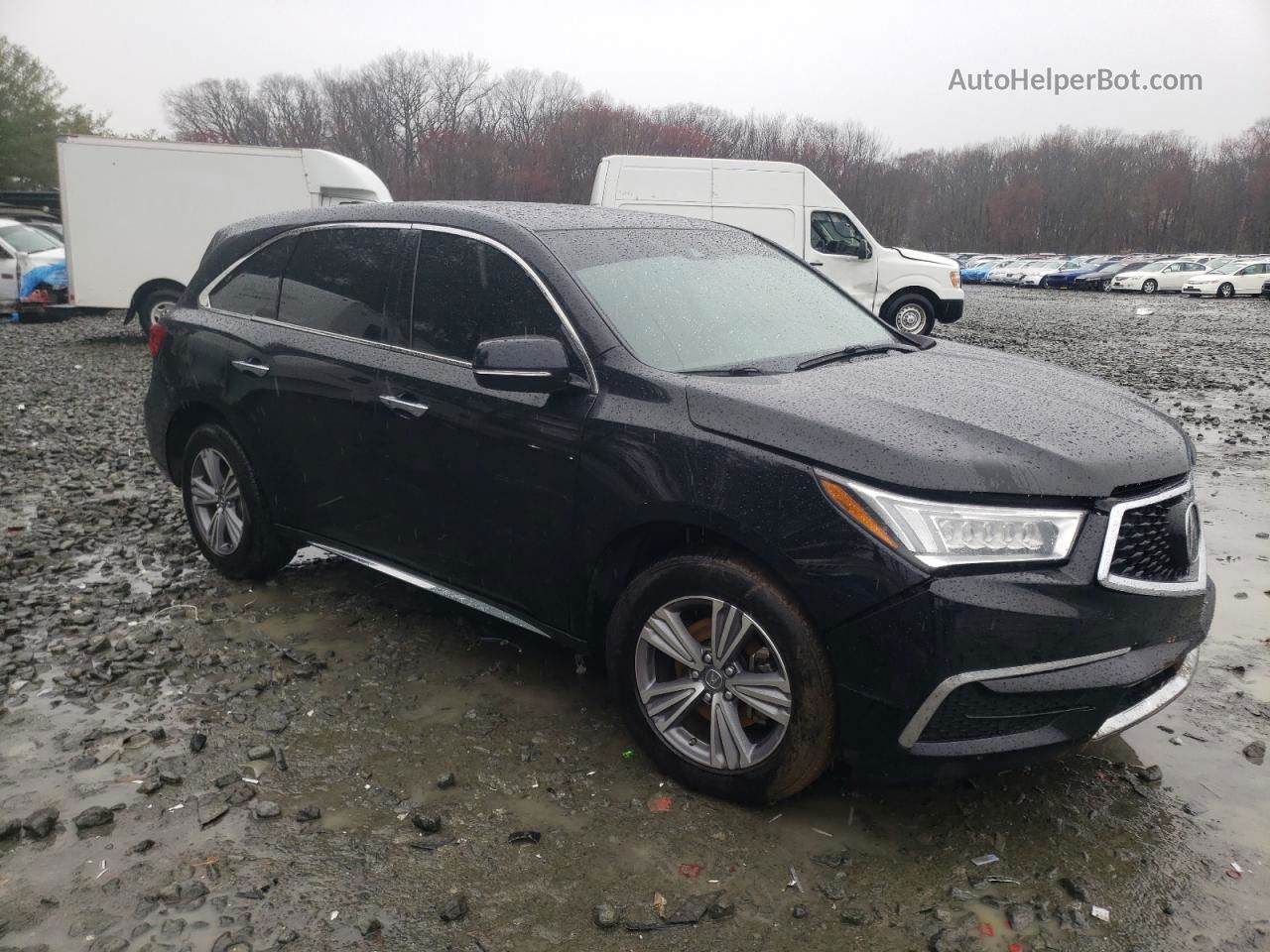 2020 Acura Mdx  Black vin: 5J8YD4H38LL034673