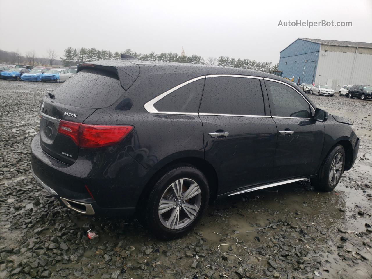 2020 Acura Mdx  Black vin: 5J8YD4H38LL034673