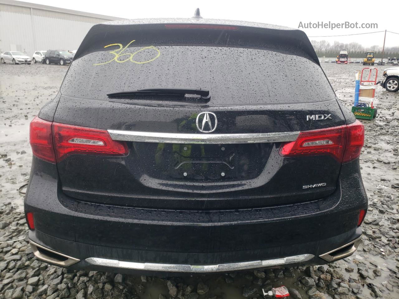 2020 Acura Mdx  Black vin: 5J8YD4H38LL034673