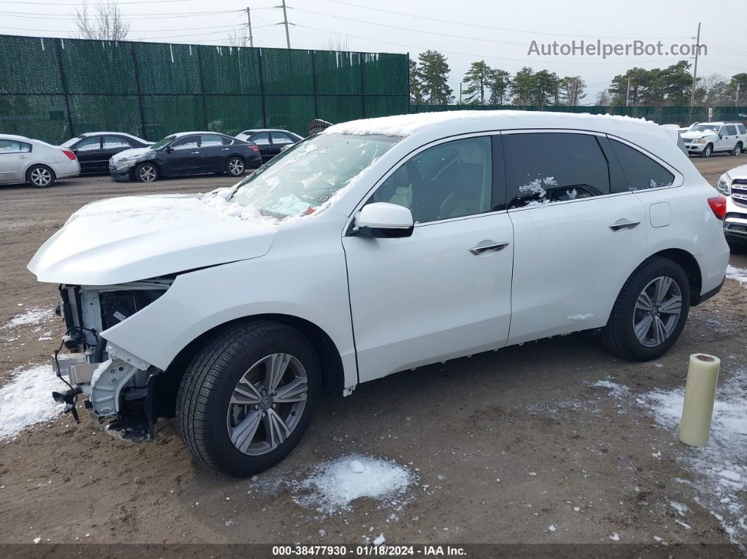 2020 Acura Mdx Standard White vin: 5J8YD4H39LL057900