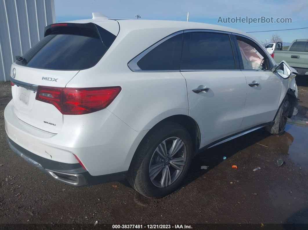 2020 Acura Mdx Standard White vin: 5J8YD4H3XLL047019