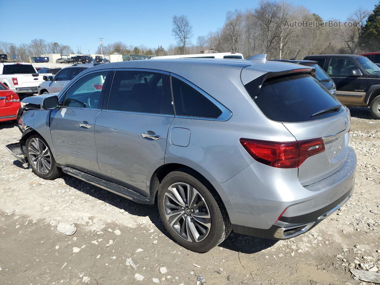 2020 Acura Mdx Technology Silver vin: 5J8YD4H51LL028814