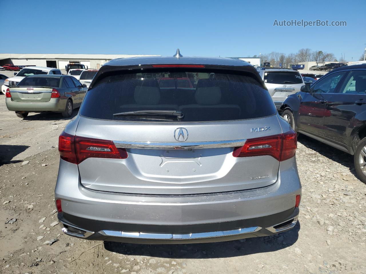 2020 Acura Mdx Technology Silver vin: 5J8YD4H51LL028814