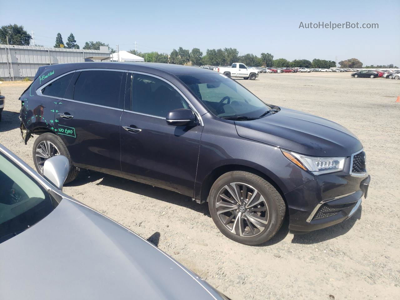 2020 Acura Mdx Technology Black vin: 5J8YD4H51LL043233