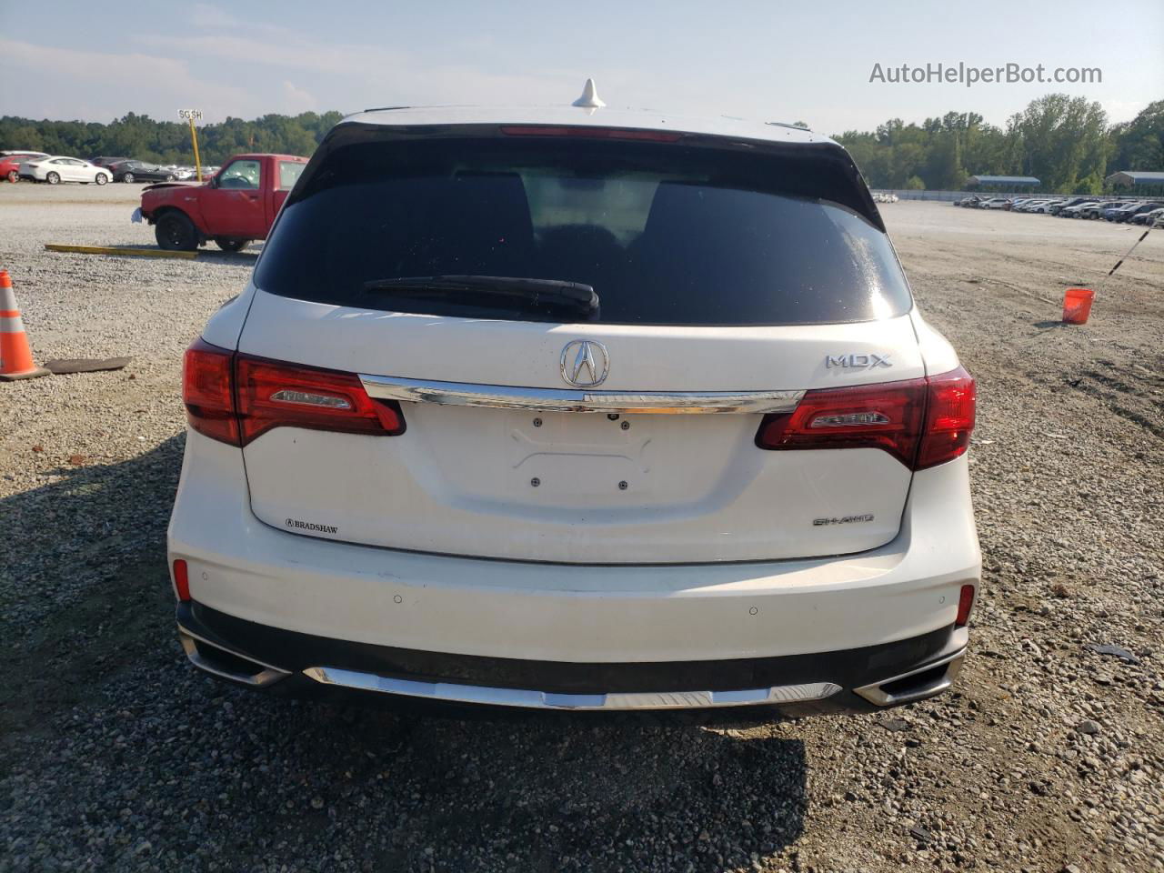 2020 Acura Mdx Technology White vin: 5J8YD4H52LL007647