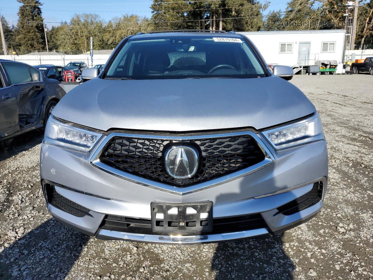 2020 Acura Mdx Technology Silver vin: 5J8YD4H52LL010399