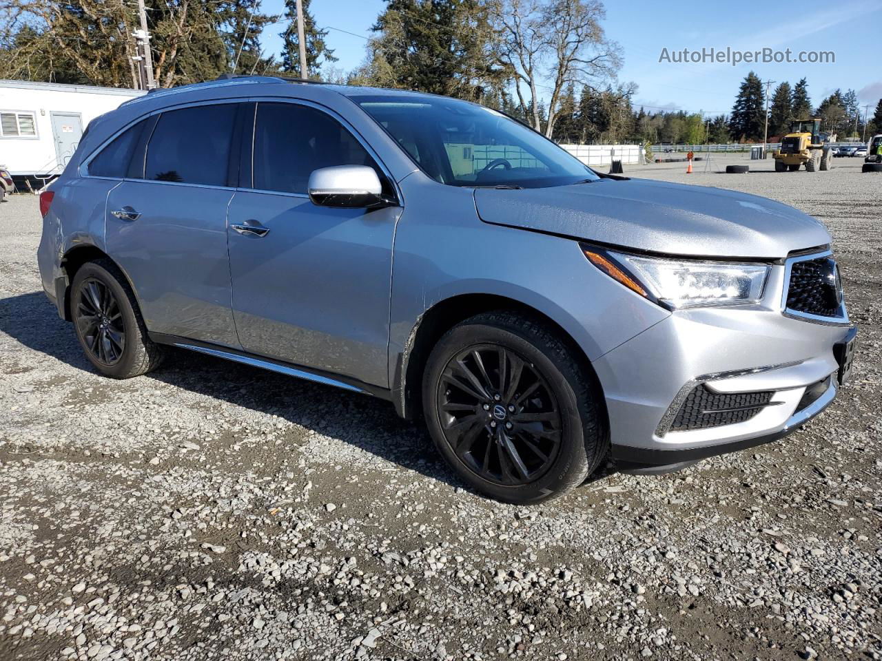 2020 Acura Mdx Technology Silver vin: 5J8YD4H52LL010399