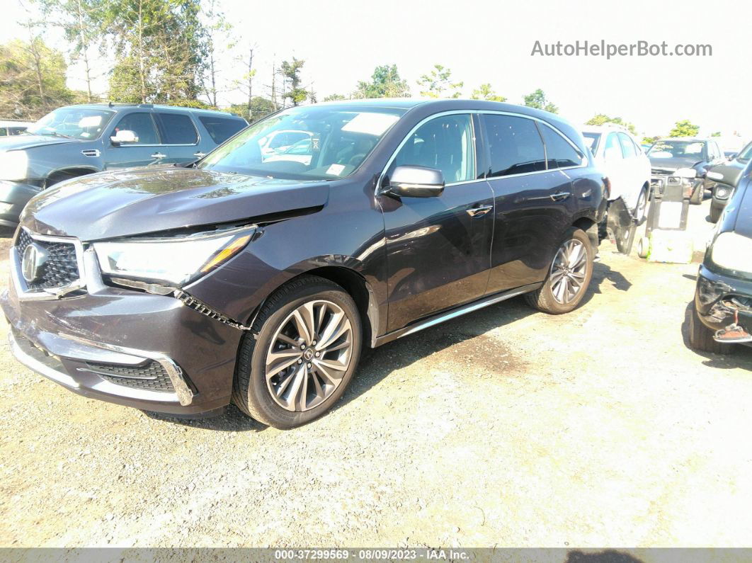 2020 Acura Mdx W/technology Pkg Gray vin: 5J8YD4H53LL000707