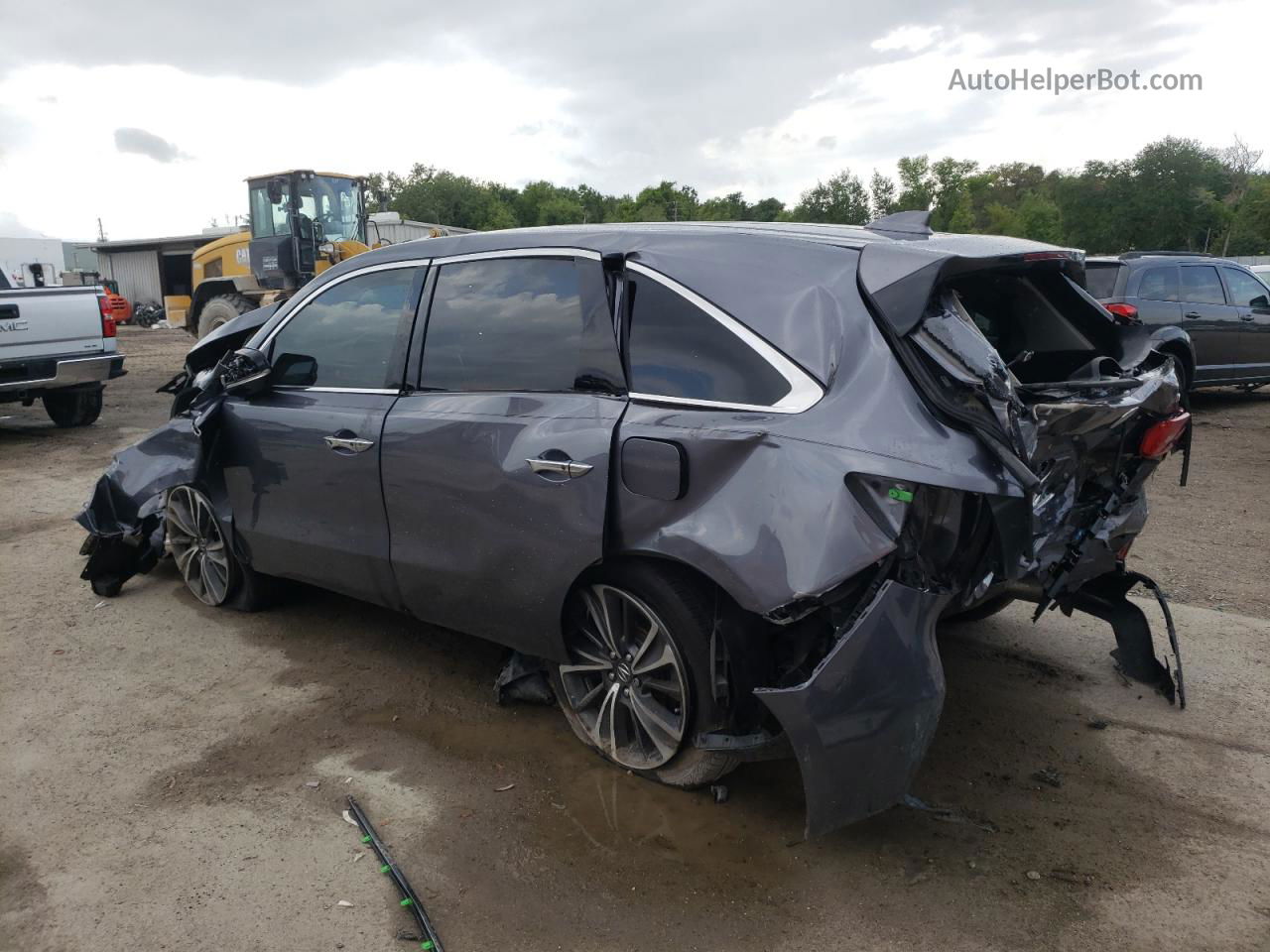 2020 Acura Mdx Technology Gray vin: 5J8YD4H53LL011383