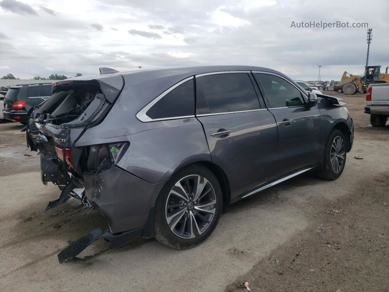 2020 Acura Mdx Technology Gray vin: 5J8YD4H53LL011383