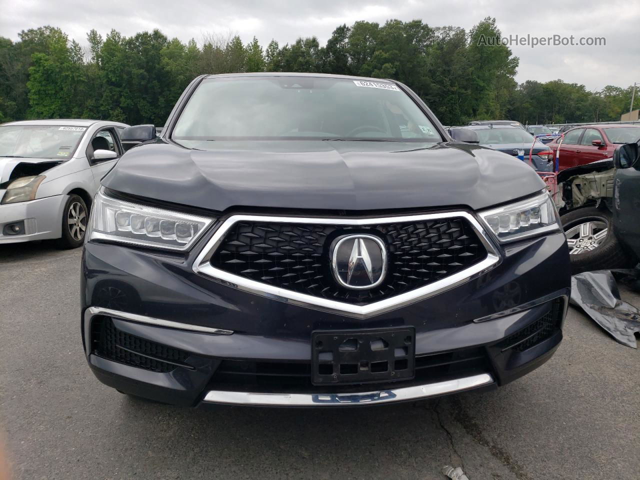 2020 Acura Mdx Technology Charcoal vin: 5J8YD4H53LL018303