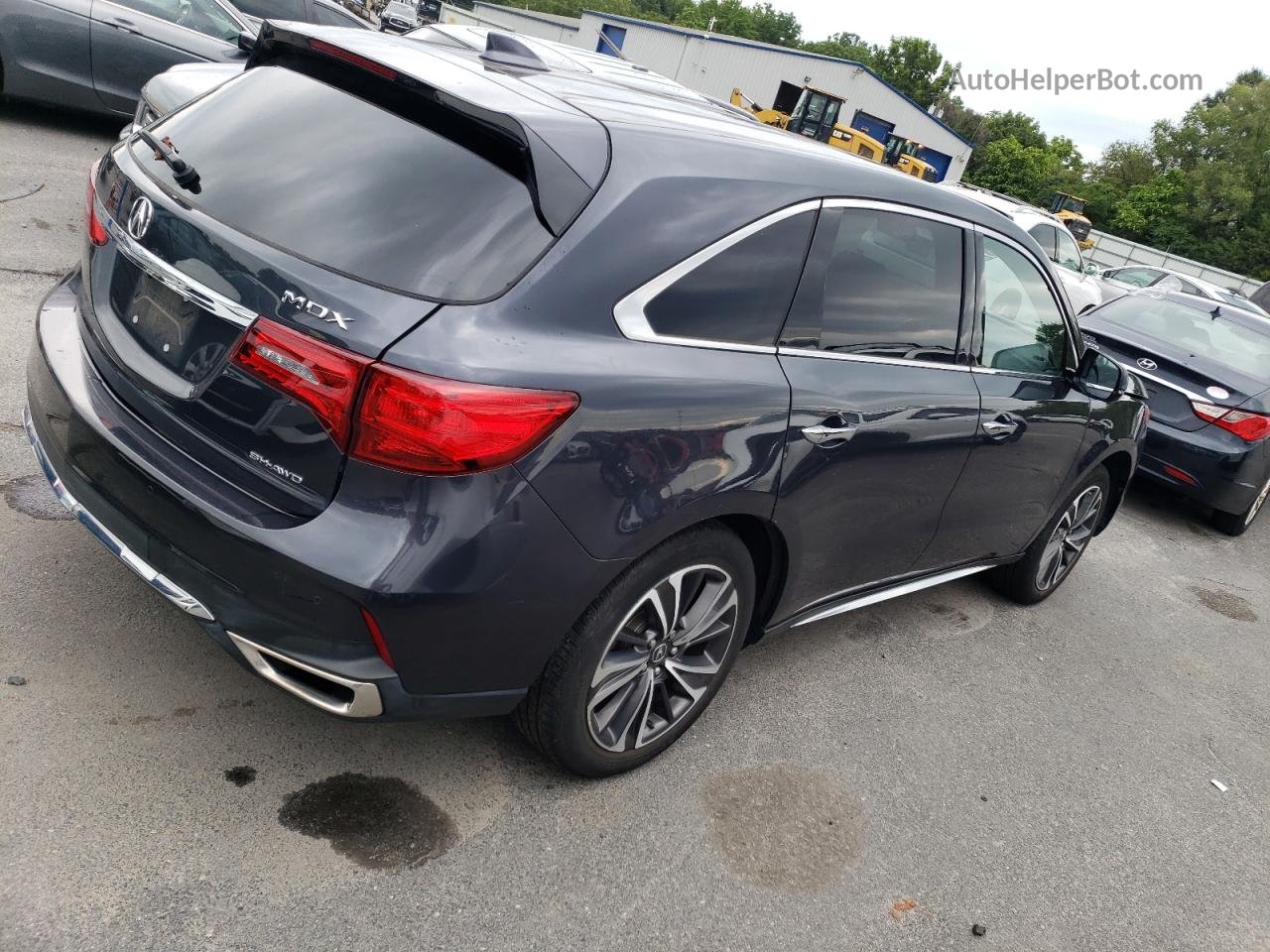 2020 Acura Mdx Technology Charcoal vin: 5J8YD4H53LL018303