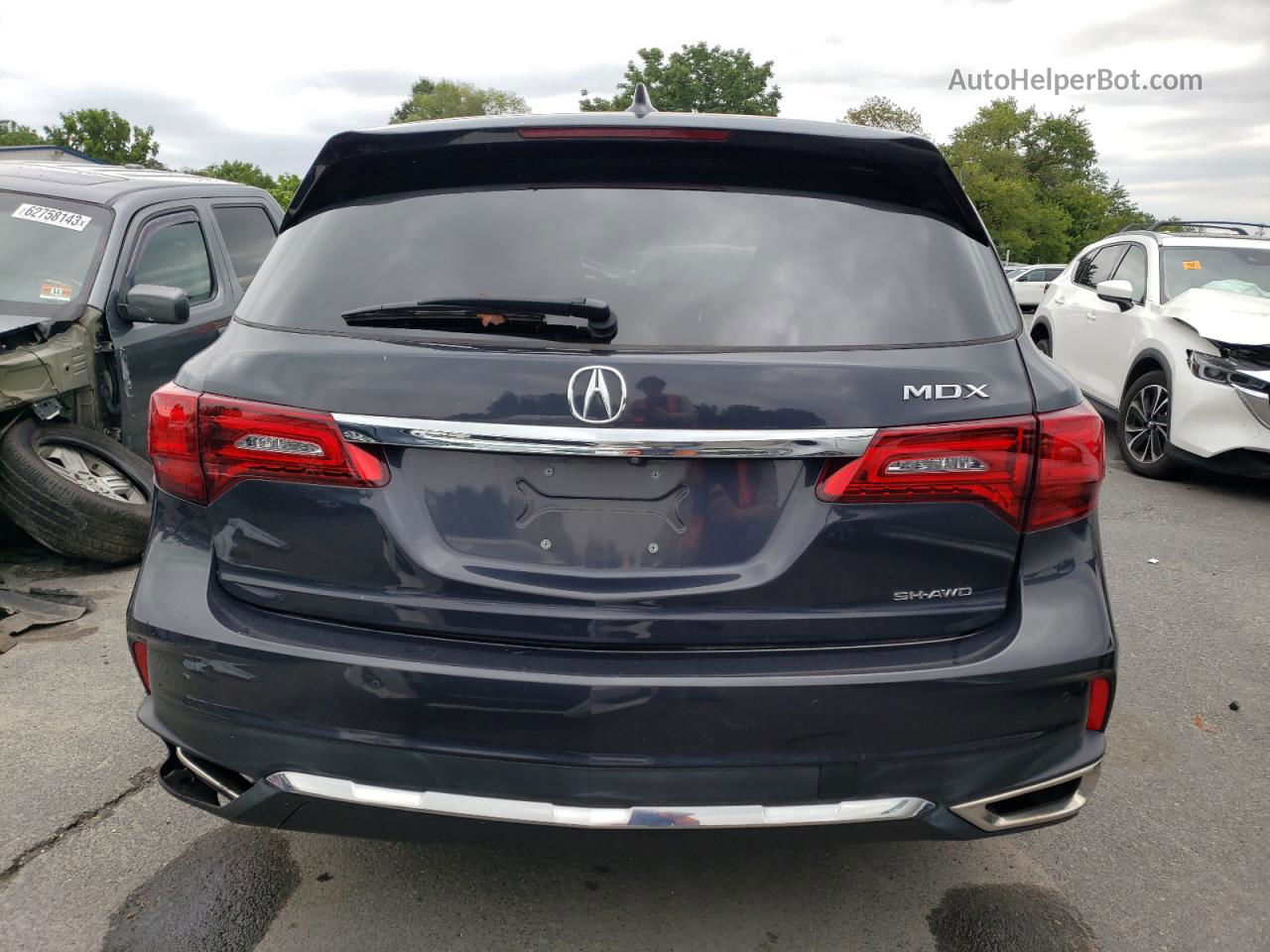 2020 Acura Mdx Technology Charcoal vin: 5J8YD4H53LL018303