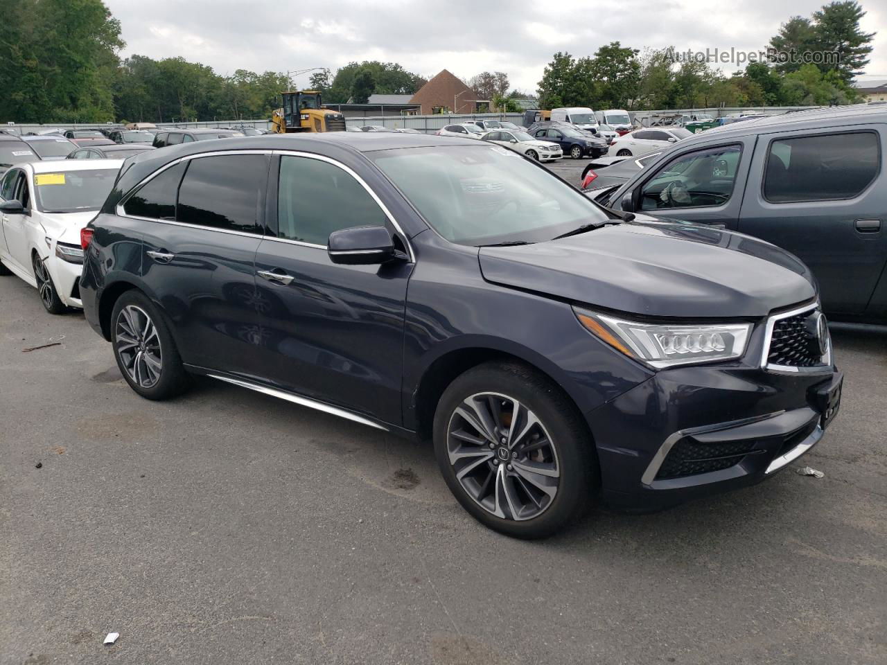 2020 Acura Mdx Technology Charcoal vin: 5J8YD4H53LL018303