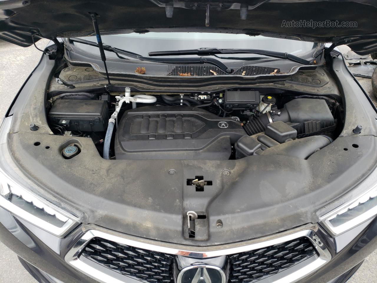 2020 Acura Mdx Technology Charcoal vin: 5J8YD4H53LL018303