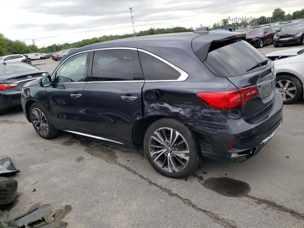 2020 Acura Mdx Technology Charcoal vin: 5J8YD4H53LL018303