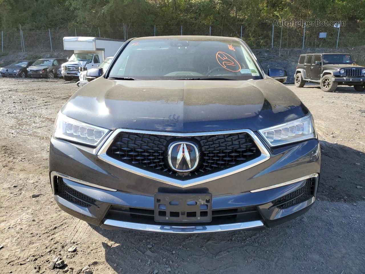 2020 Acura Mdx Technology Серый vin: 5J8YD4H53LL052094