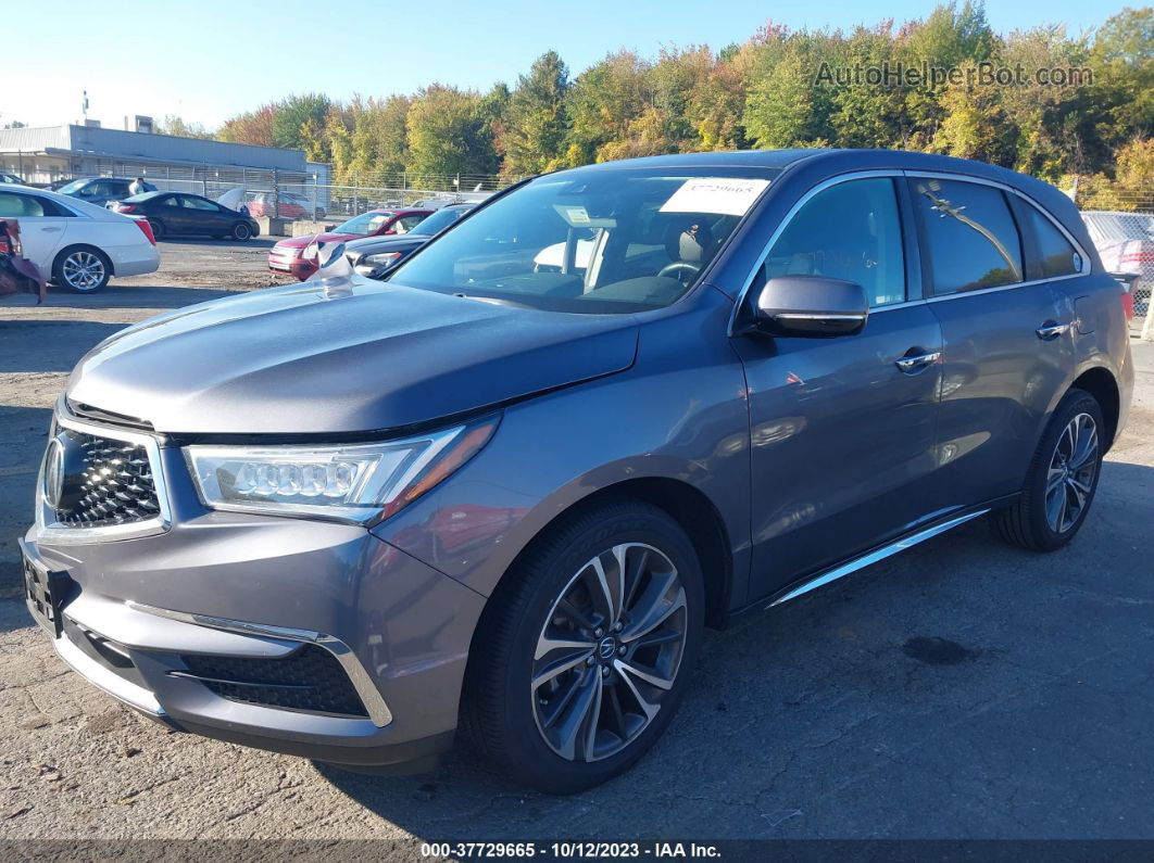 2020 Acura Mdx W/technology Pkg Gray vin: 5J8YD4H54LL010355