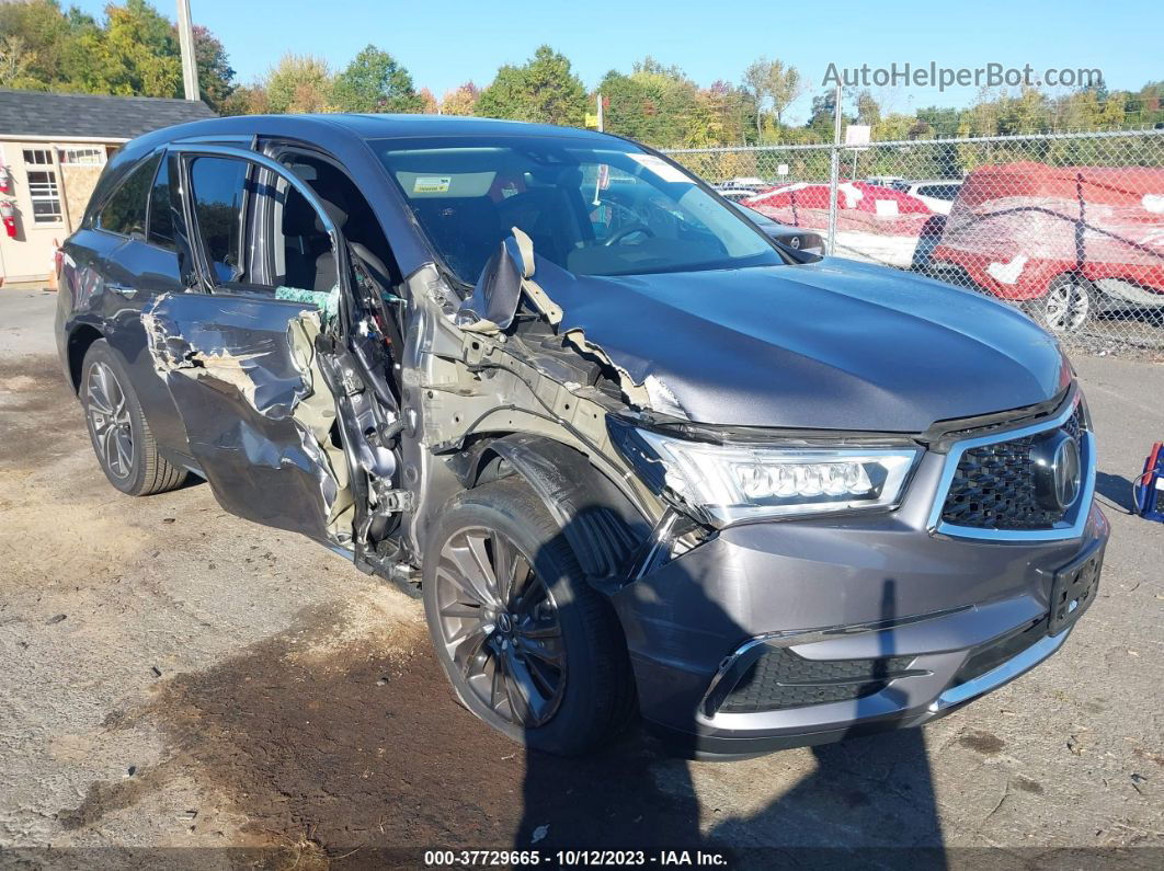 2020 Acura Mdx W/technology Pkg Gray vin: 5J8YD4H54LL010355