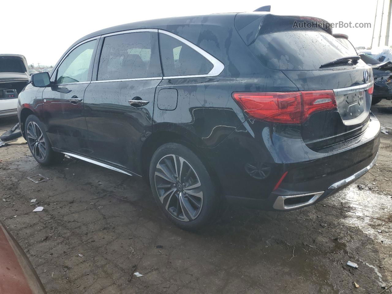 2020 Acura Mdx Technology Черный vin: 5J8YD4H56LL001303