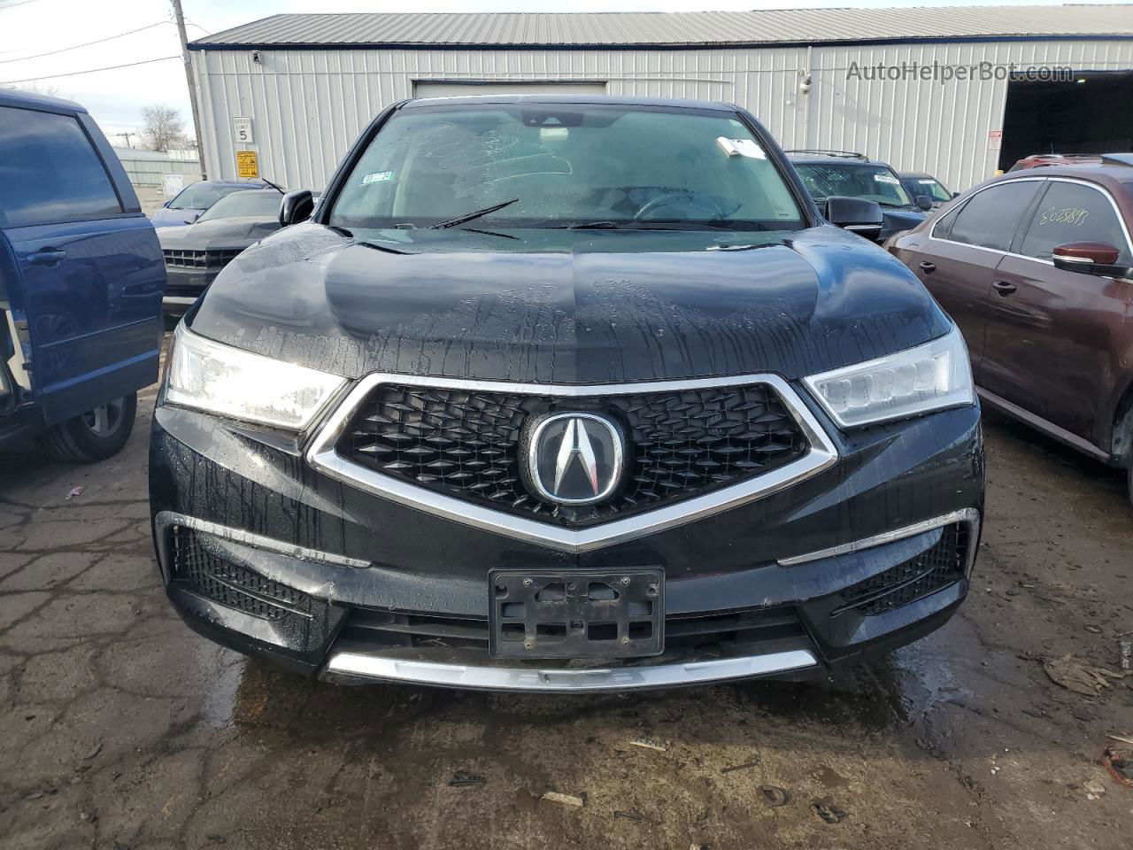 2020 Acura Mdx Technology Черный vin: 5J8YD4H56LL001303