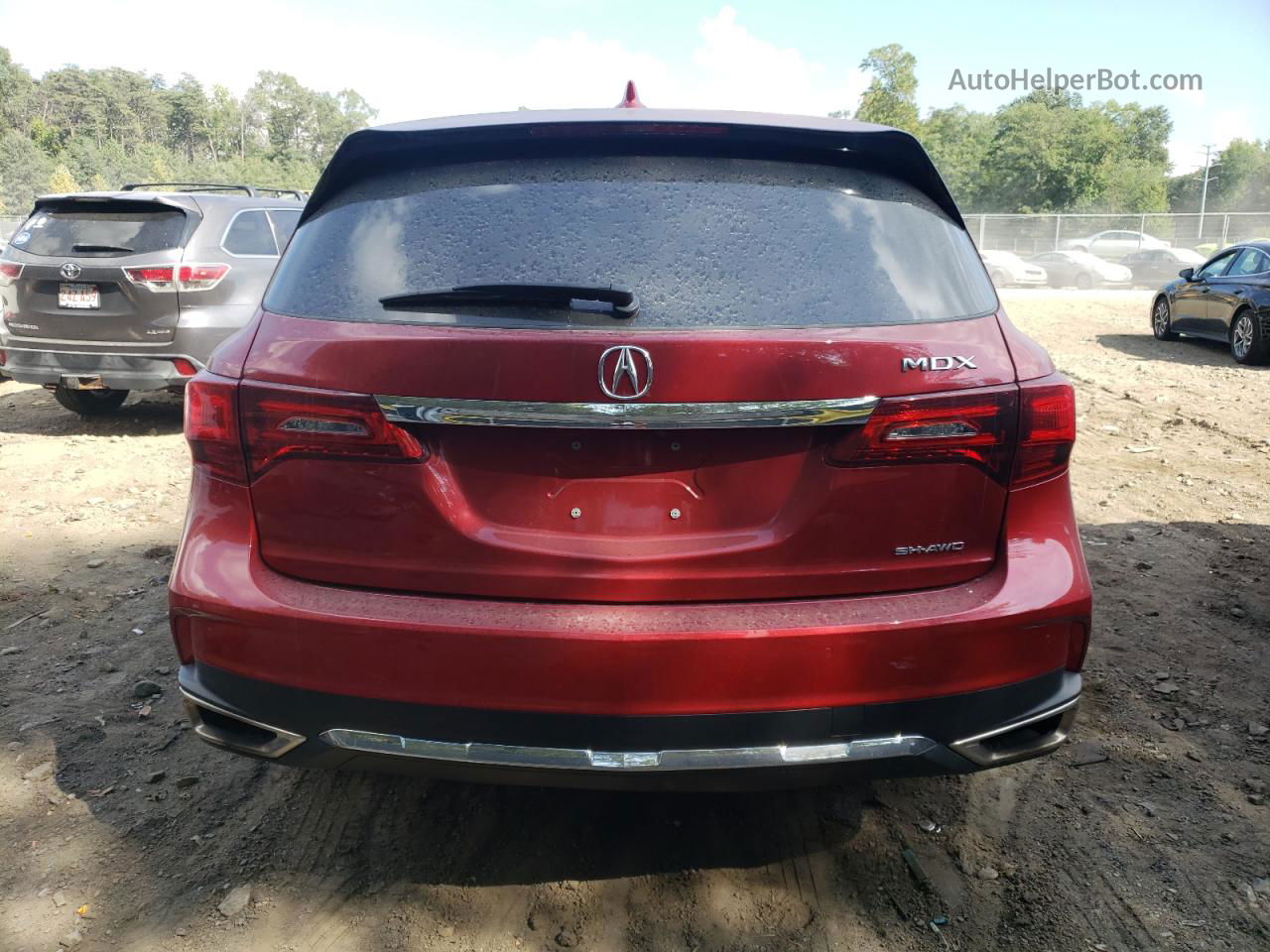 2020 Acura Mdx Technology Красный vin: 5J8YD4H56LL009157