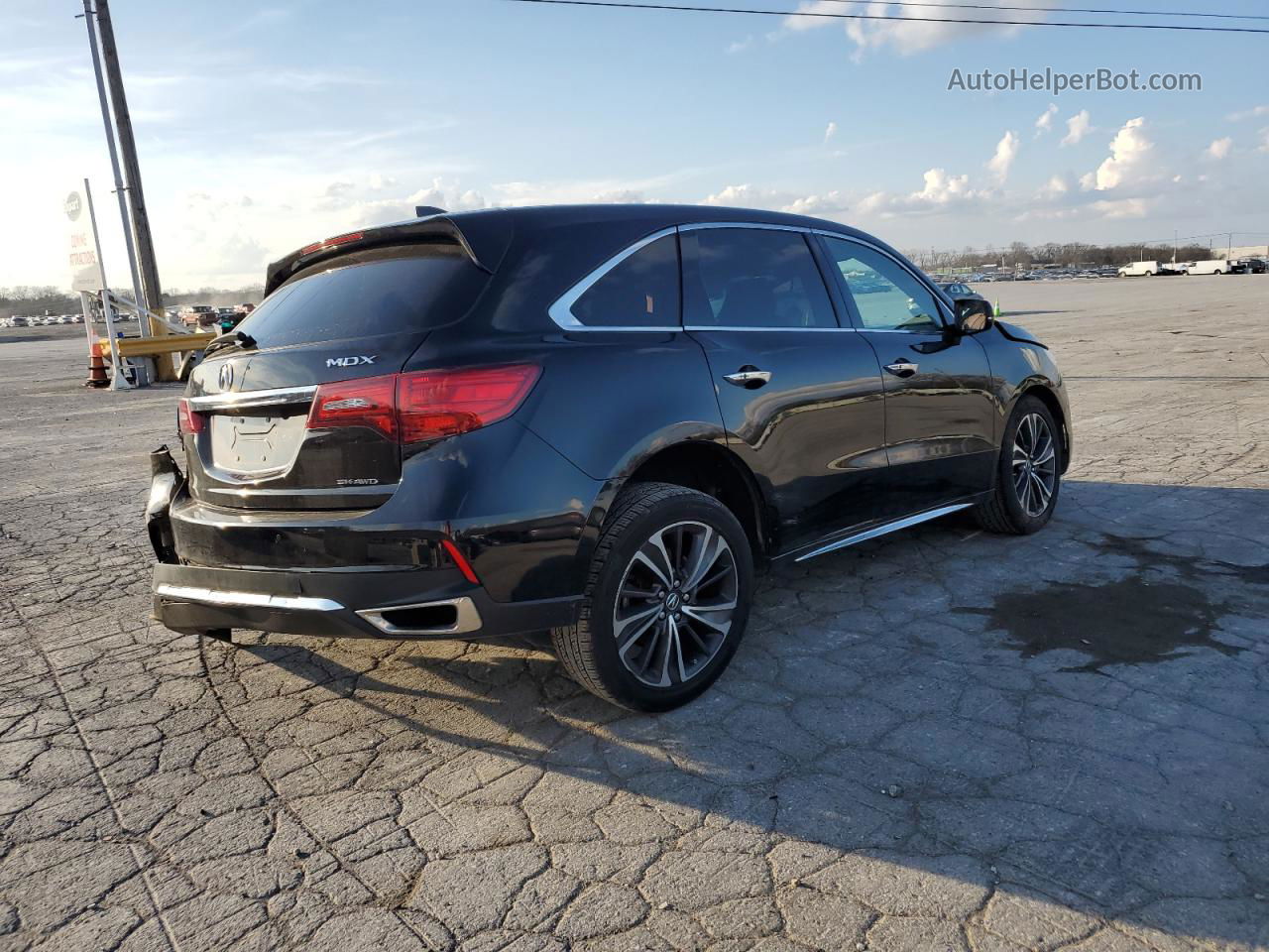 2020 Acura Mdx Technology Black vin: 5J8YD4H56LL037217