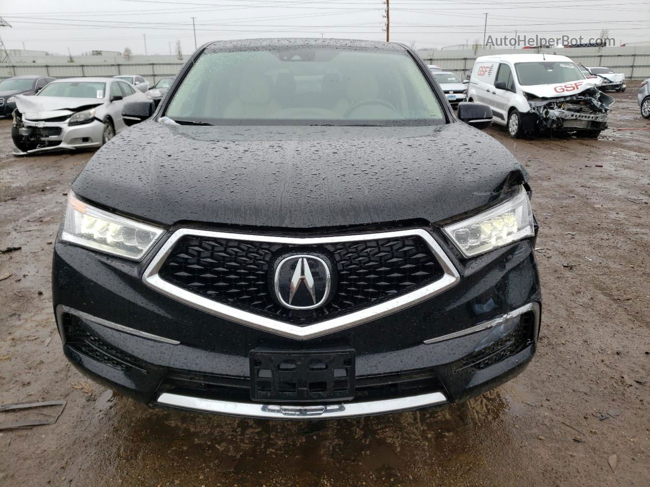 2020 Acura Mdx Technology Black vin: 5J8YD4H56LL048024