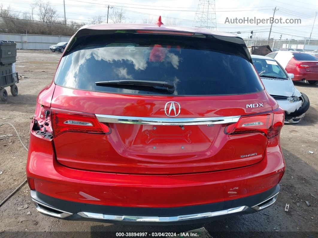 2020 Acura Mdx Technology Package Red vin: 5J8YD4H57LL015467