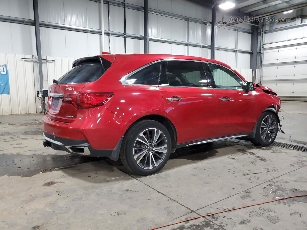 2020 Acura Mdx Technology Red vin: 5J8YD4H57LL022001