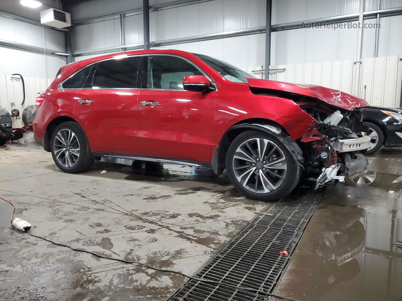 2020 Acura Mdx Technology Red vin: 5J8YD4H57LL022001