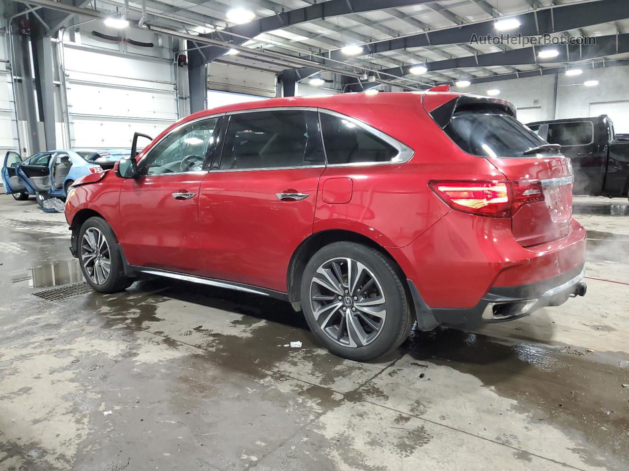 2020 Acura Mdx Technology Red vin: 5J8YD4H57LL022001