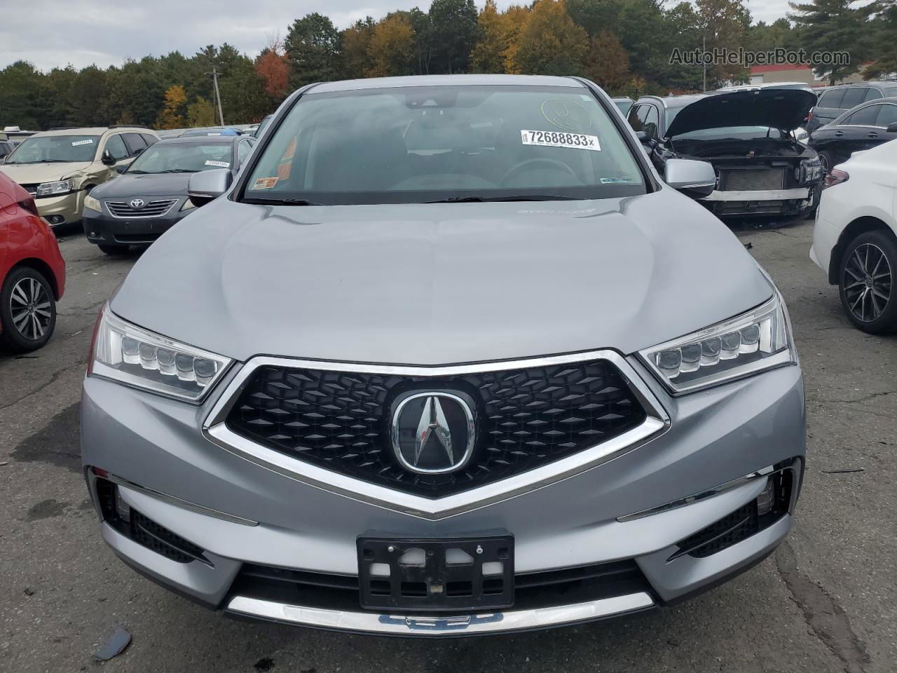 2020 Acura Mdx Technology Gray vin: 5J8YD4H57LL034472