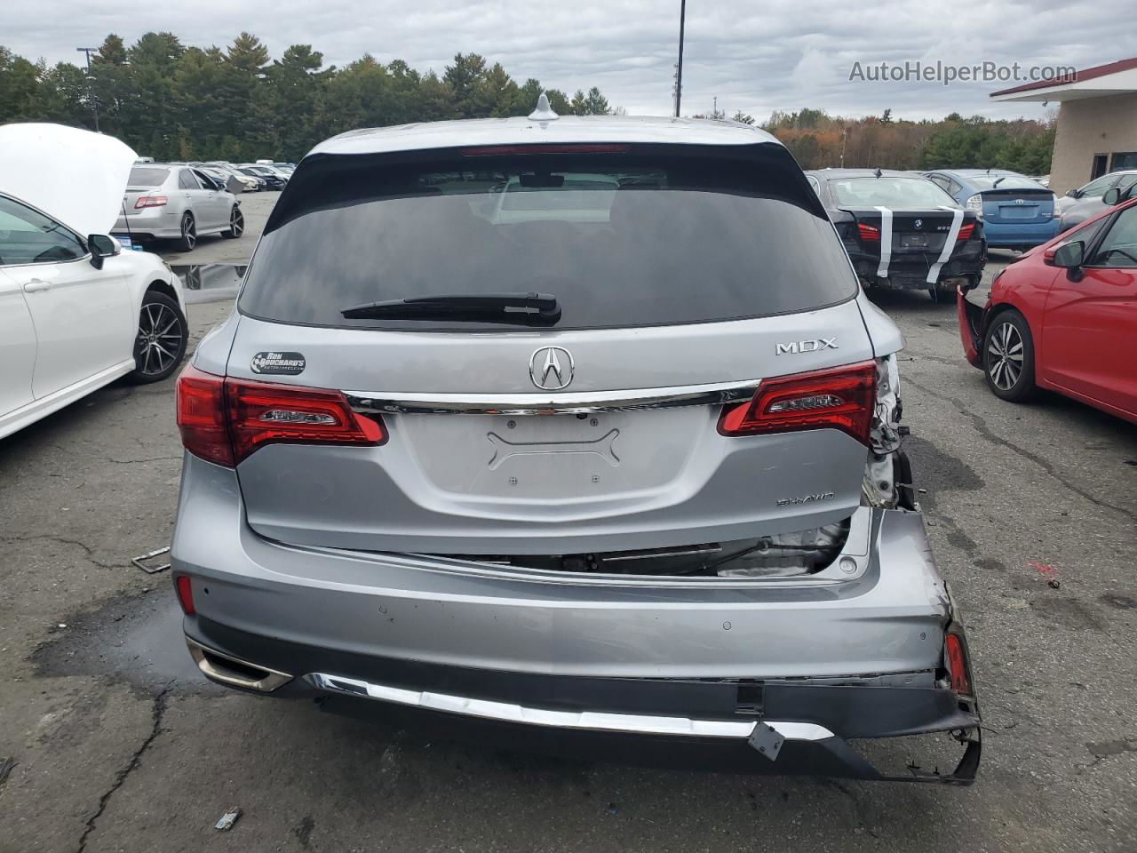 2020 Acura Mdx Technology Gray vin: 5J8YD4H57LL034472