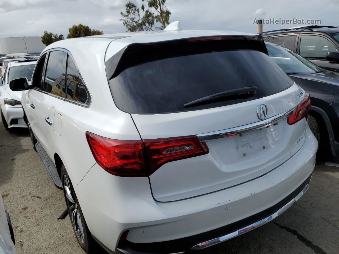 2020 Acura Mdx Technology White vin: 5J8YD4H58LL009936