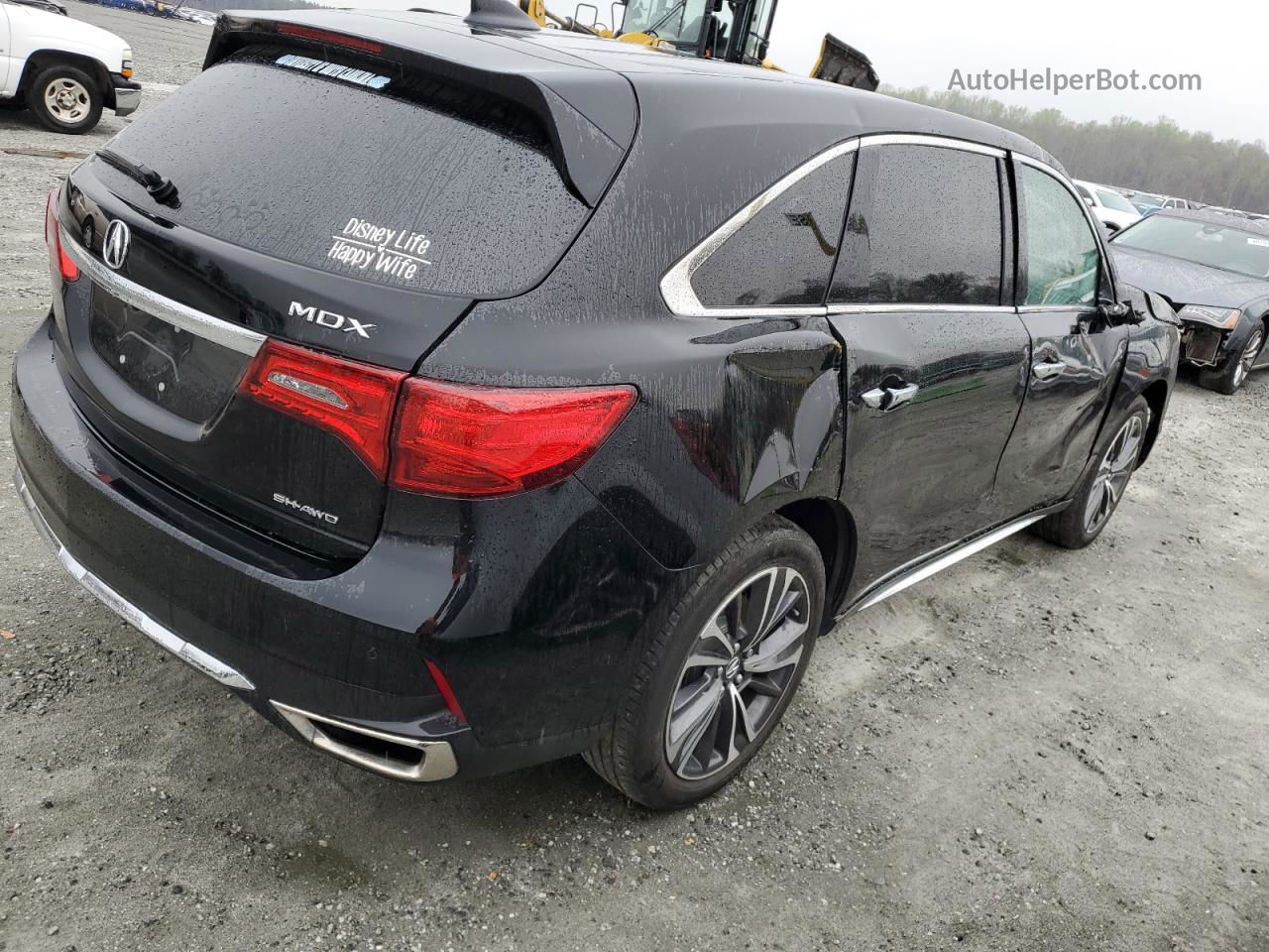 2020 Acura Mdx Technology Black vin: 5J8YD4H58LL022850