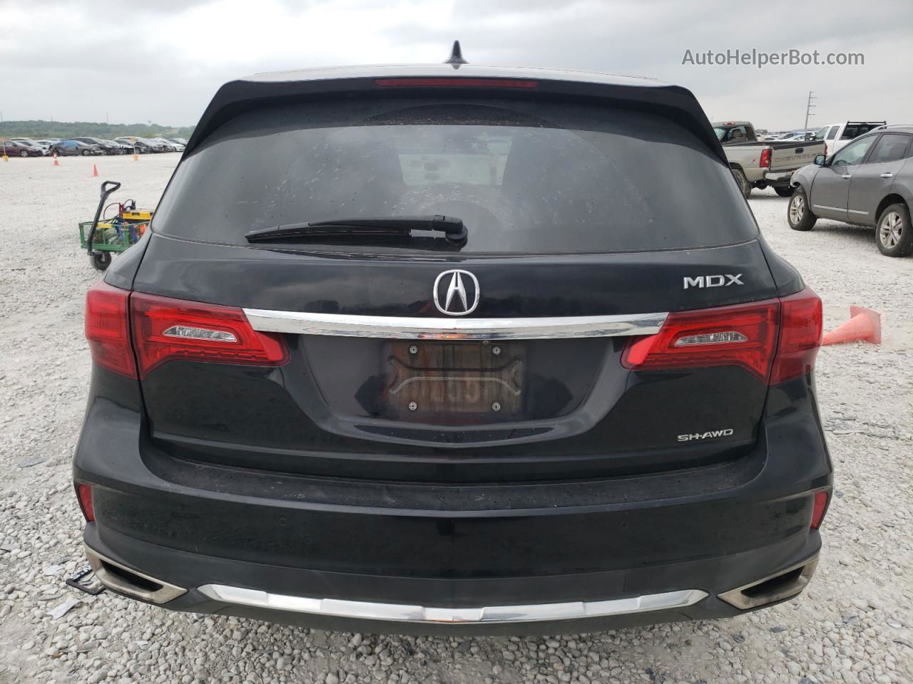 2020 Acura Mdx Technology Black vin: 5J8YD4H58LL027059