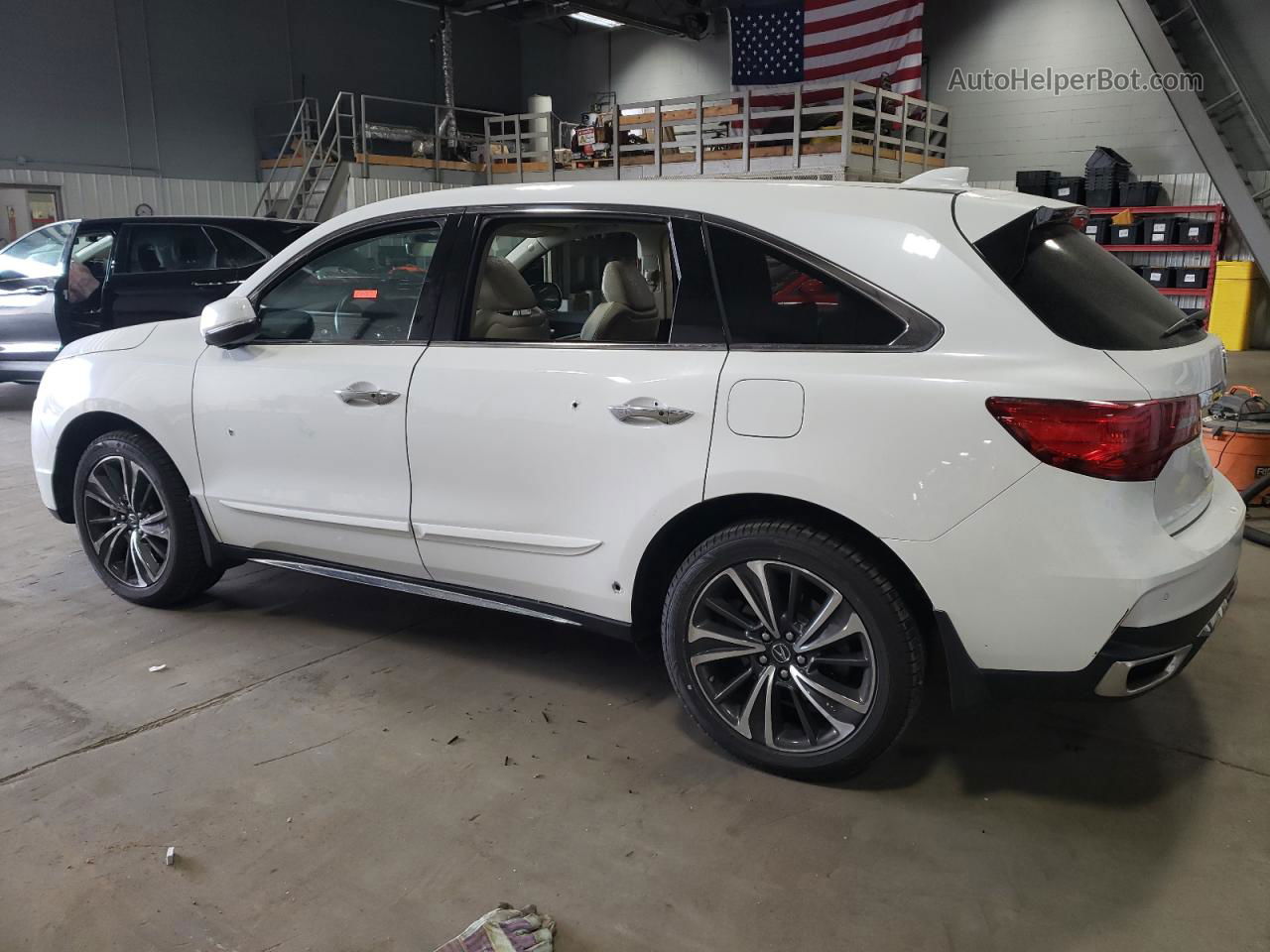 2020 Acura Mdx Technology White vin: 5J8YD4H59LL044940