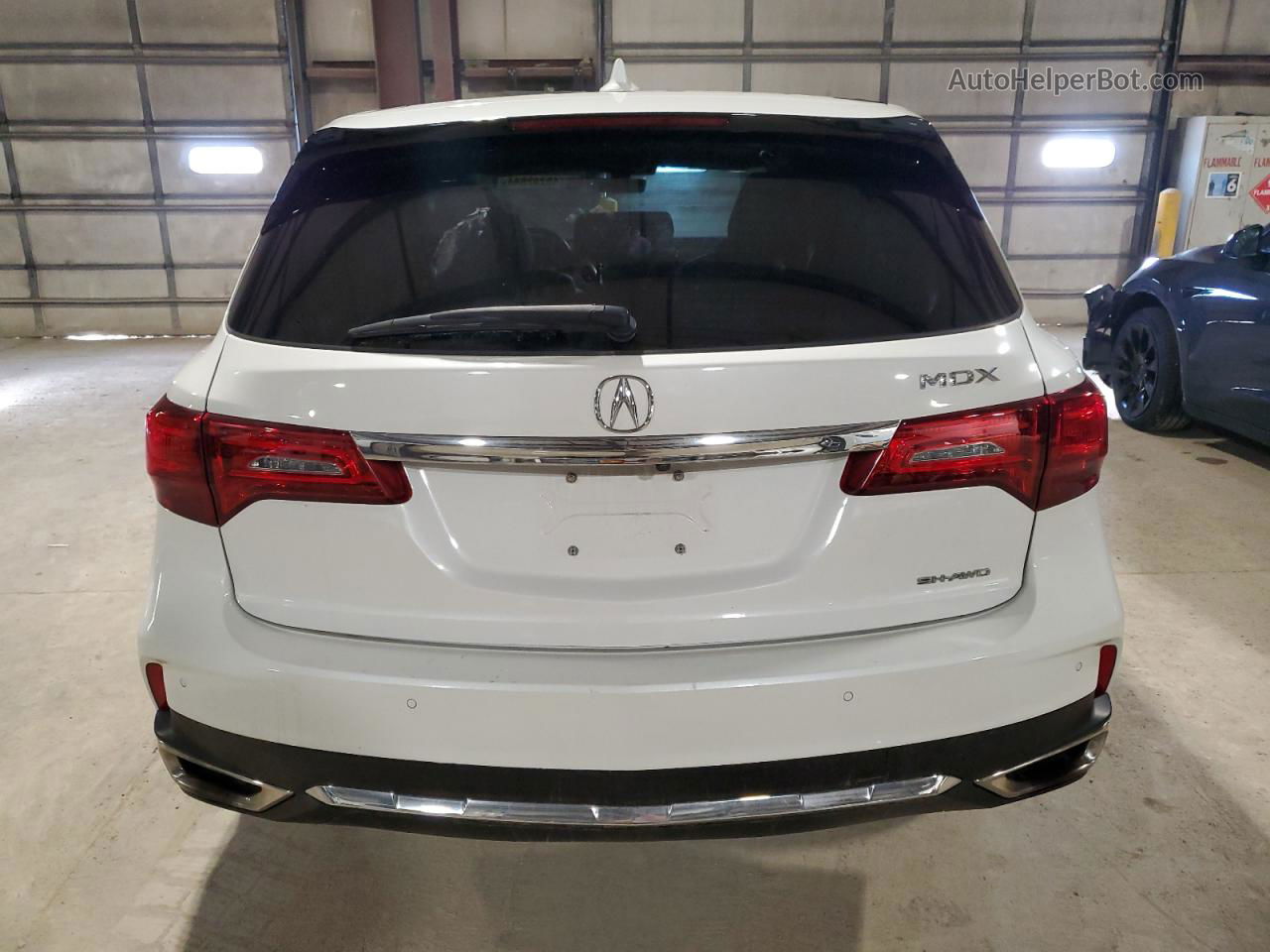 2020 Acura Mdx Technology White vin: 5J8YD4H59LL051211