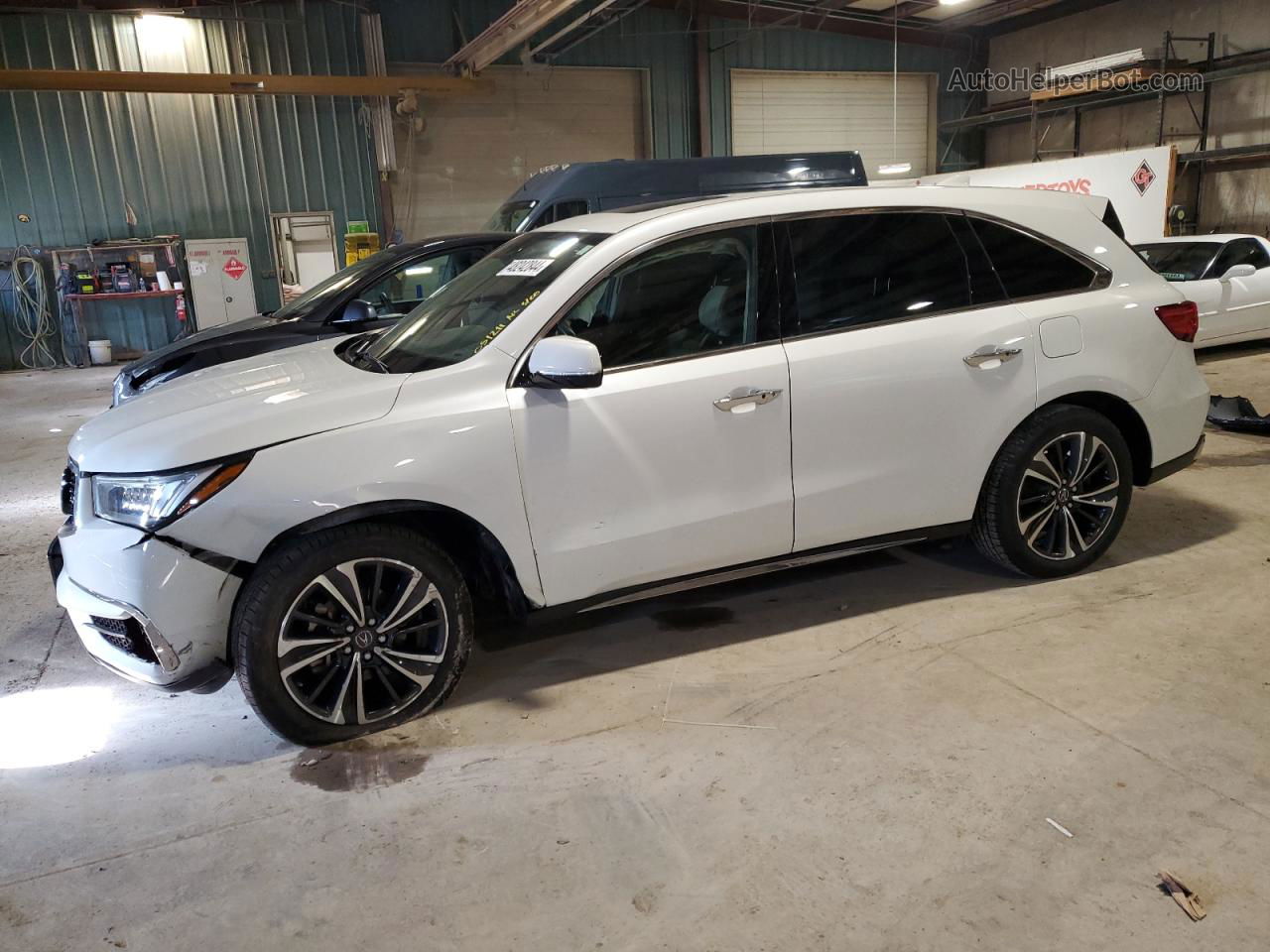 2020 Acura Mdx Technology White vin: 5J8YD4H59LL051211