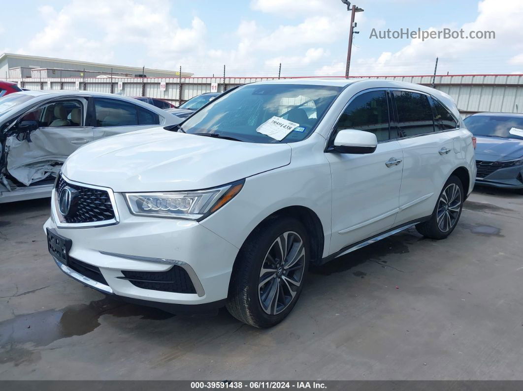 2020 Acura Mdx Technology Package White vin: 5J8YD4H5XLL054201