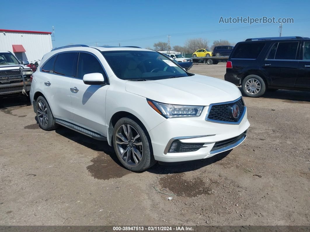 2020 Acura Mdx Advance Package White vin: 5J8YD4H82LL028962