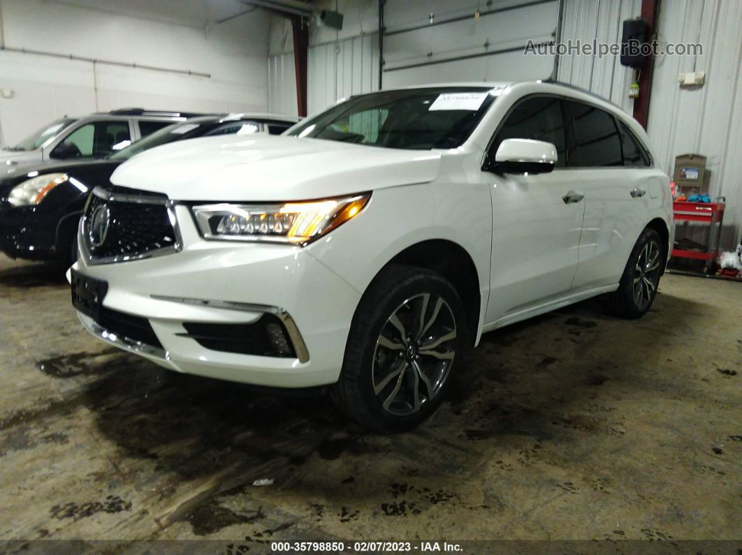 2020 Acura Mdx Advance Package White vin: 5J8YD4H83LL031854